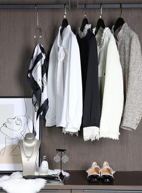 衣帽间摆件小香风衣服道具装饰品