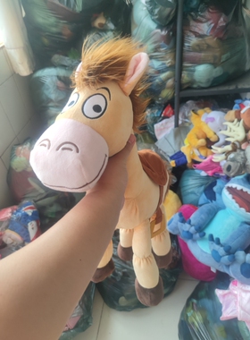 玩具总动员Toy Story胡迪Woody伙伴红心马Red hearts公仔毛绒玩具