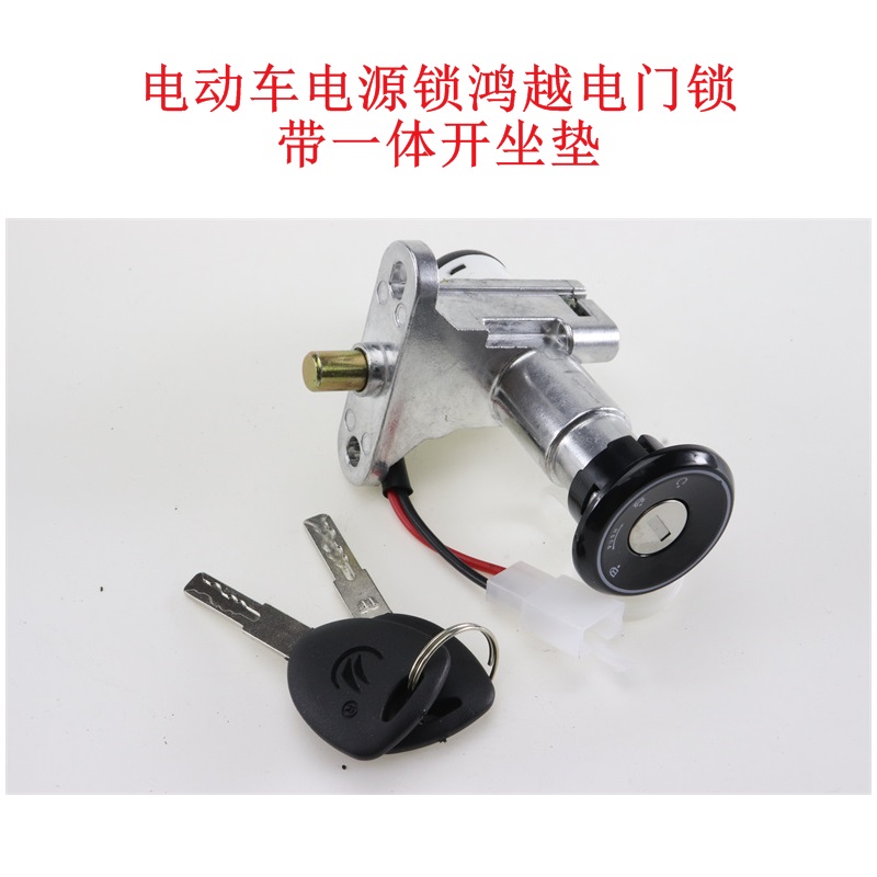 电动车电源锁电门锁 鸿越款 电源锁 爱玛立马绿源国标车锁匙