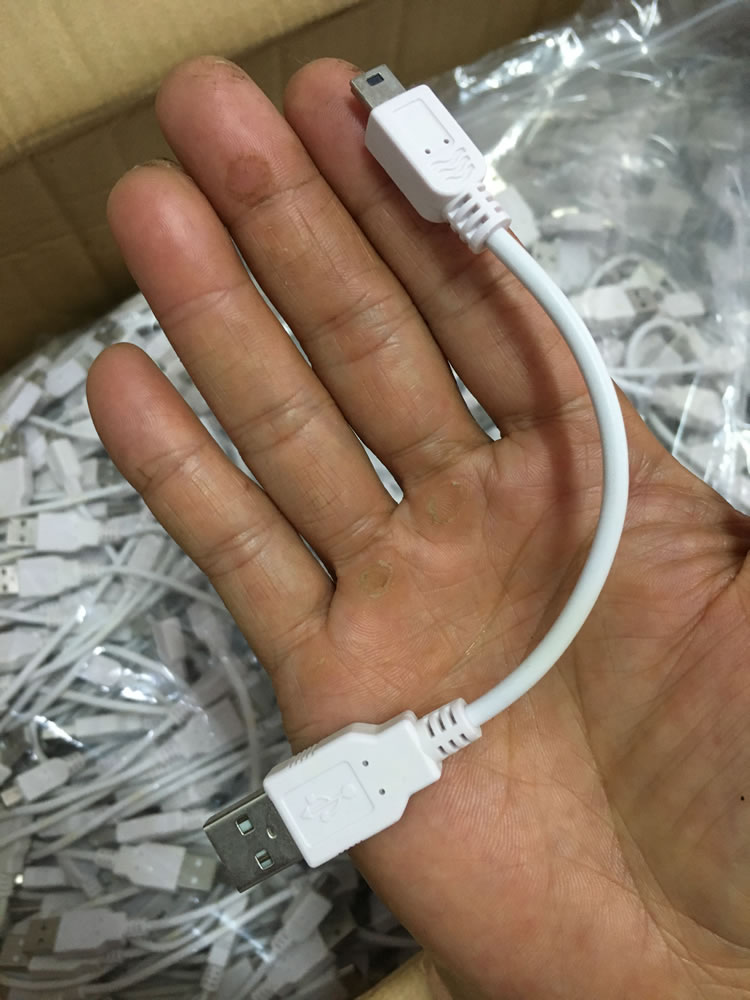 10条价mini usb数码mp3音箱充电线电源线