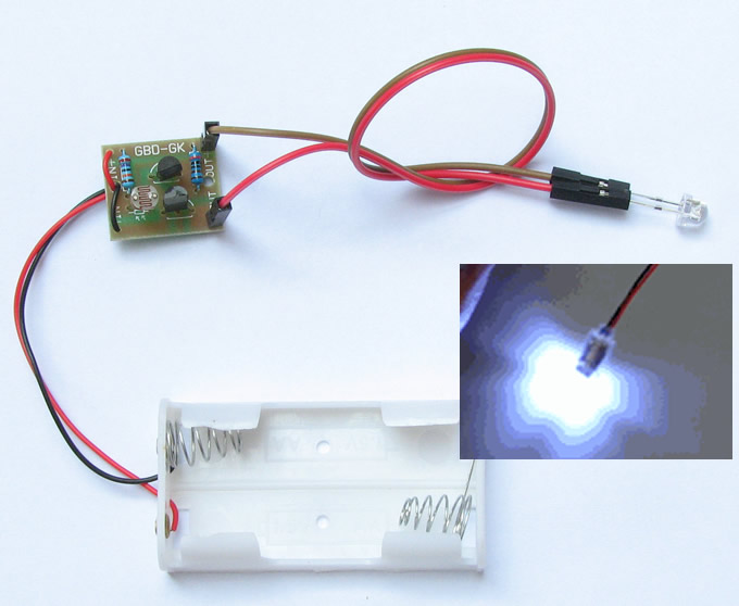 光控感应智能开关模块LED小夜灯路灯台灯 电子科技diy小制作套件
