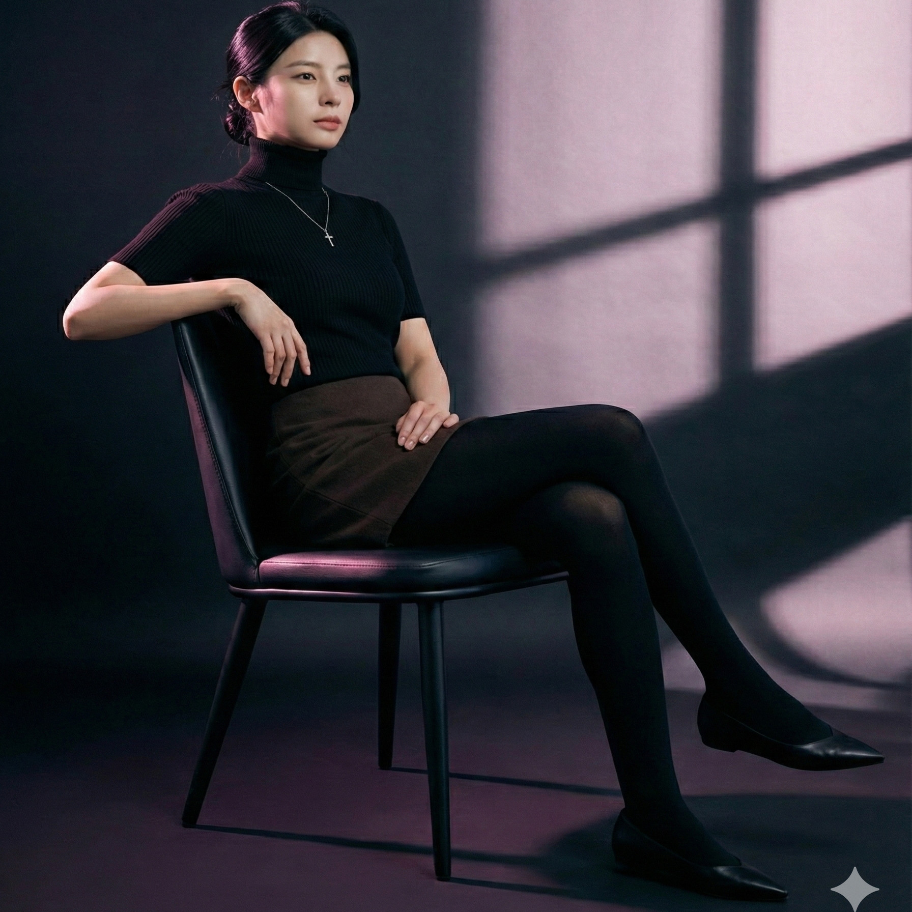 加厚羊绒保暖连裤袜Fogal10520