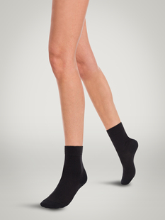 秋冬特惠7折 顶奢厚袜 Wolford 真丝羊绒暖冬短袜 Cashmere 41317