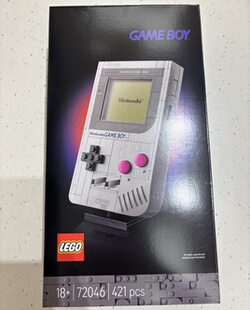 LEGO乐高 72046超级马力欧系列Game Boy游戏机男女孩拼搭积木玩具