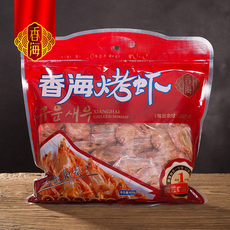 香海420g袋装即食海鲜零食温州图片