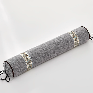 大号糖果枕全决明子硬枕DIY老粗布颈椎枕头糖果枕圆柱枕自己灌装