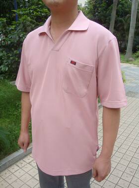 休闲T恤中老年男竹纤维爸爸上衣