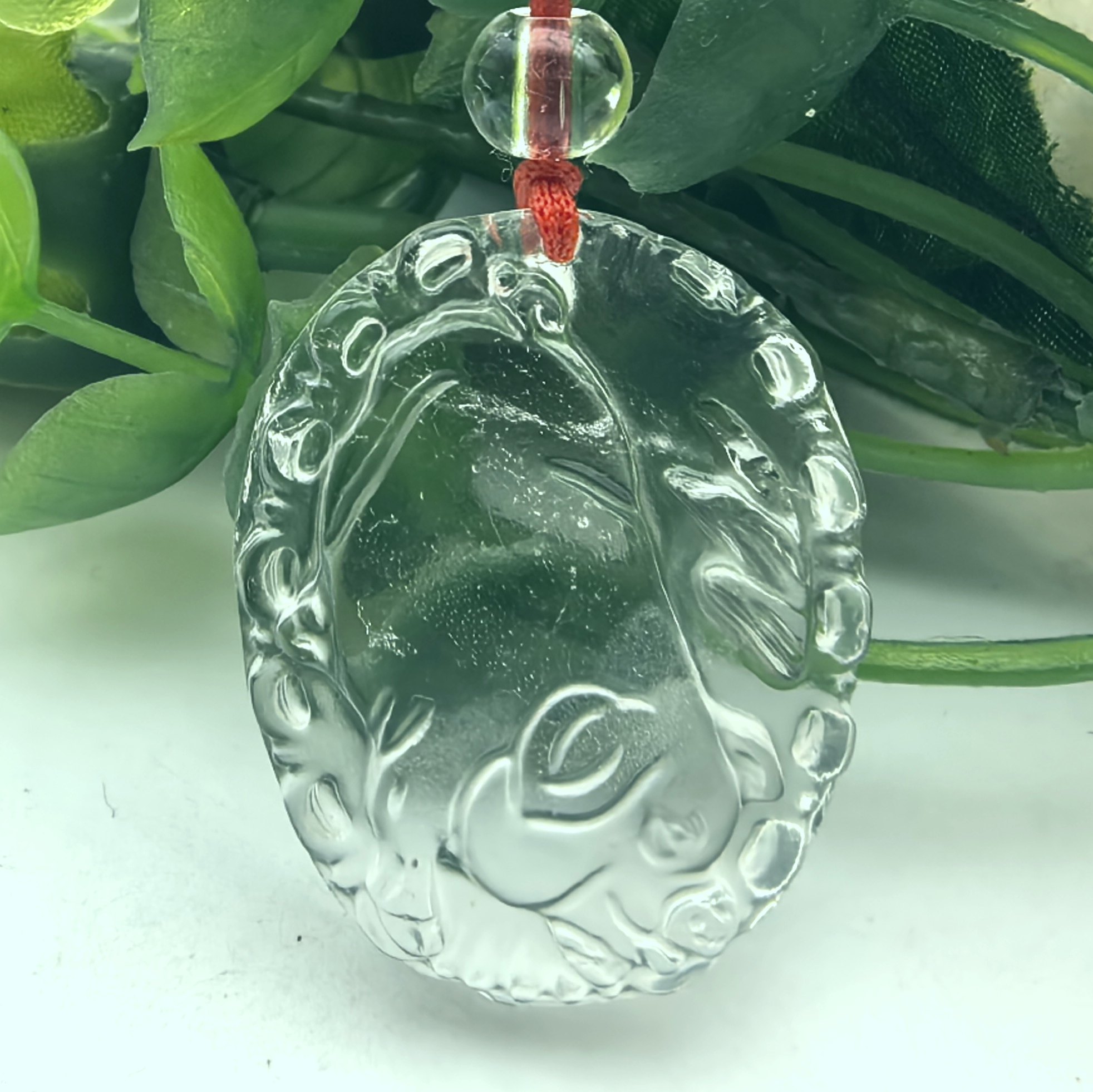 珠(猪)圆玉润天然白水晶生肖猪吊坠挂件护身符一物一图A46-46,饰品/流行首饰/时尚饰品新,颈饰,淘宝优惠券,粉丝福利购,淘宝优惠卷