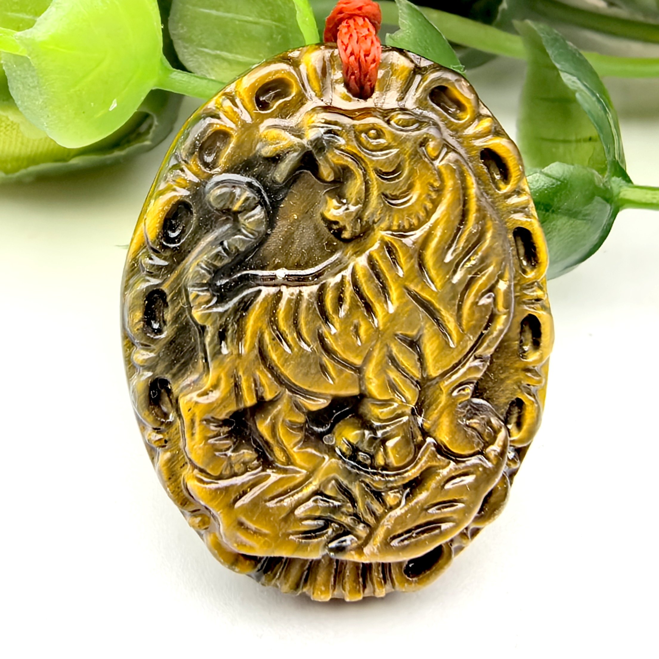 金虎镇瑞～天然黄虎眼生肖虎吊坠挂件护身符一物一图A46-34,饰品/流行首饰/时尚饰品新,颈饰,淘宝优惠券,粉丝福利购,淘宝优惠卷