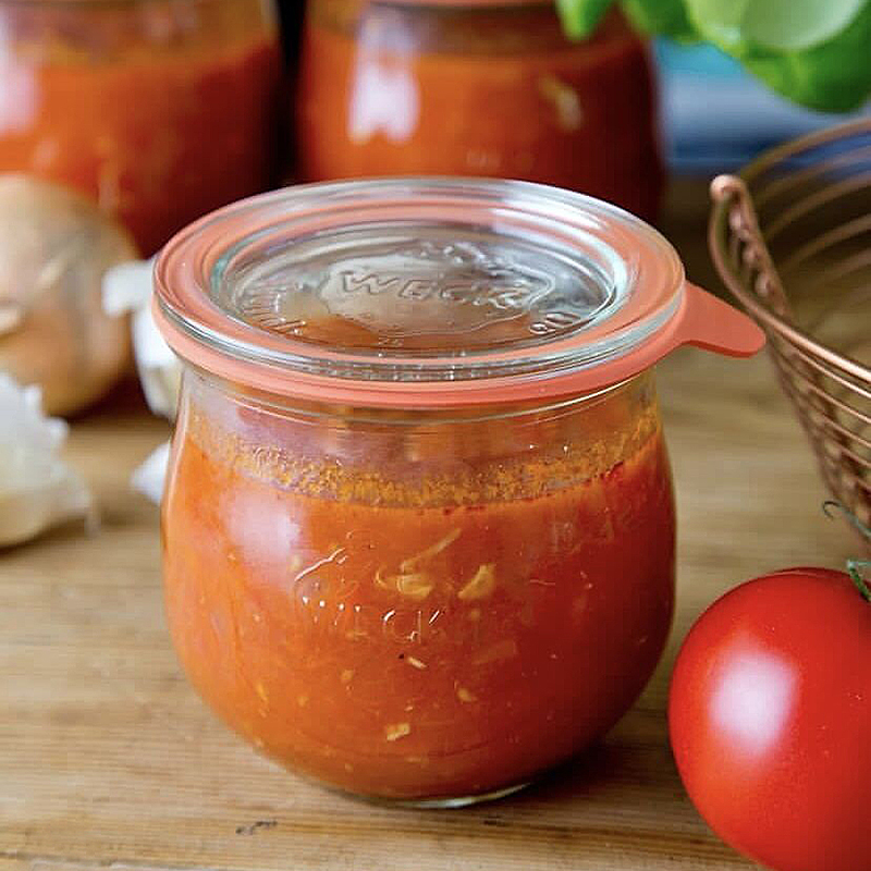 德国郁金香玻璃腌泡菜密封罐现货