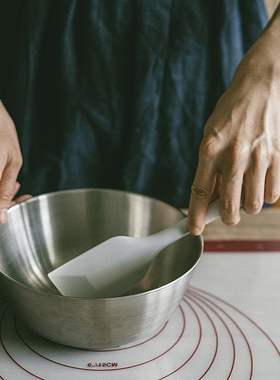 日本进口cakeland硅胶刮刀钢芯一体奶油果酱抹刀烘焙搅拌铲耐高温