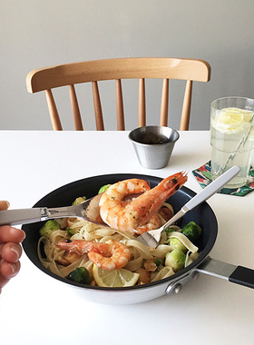 韩国进口不粘锅平底锅早餐烹饪煎锅煎蛋烙饼超好用ins风网红同款