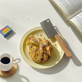 韩国ins迷你黄油刀小菜刀面包刀切披萨蛋糕芝士刀复古水果刀欧包