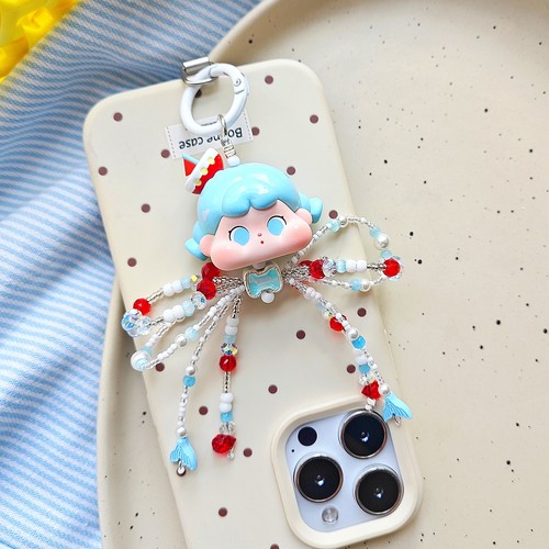 QOQO陪你去看海宣传手机链包挂件可爱多巴胺少女心生闺蜜礼物夏季