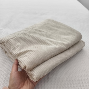 清仓处理灯芯绒床单2.4×2.6 米条绒沙发巾盖巾