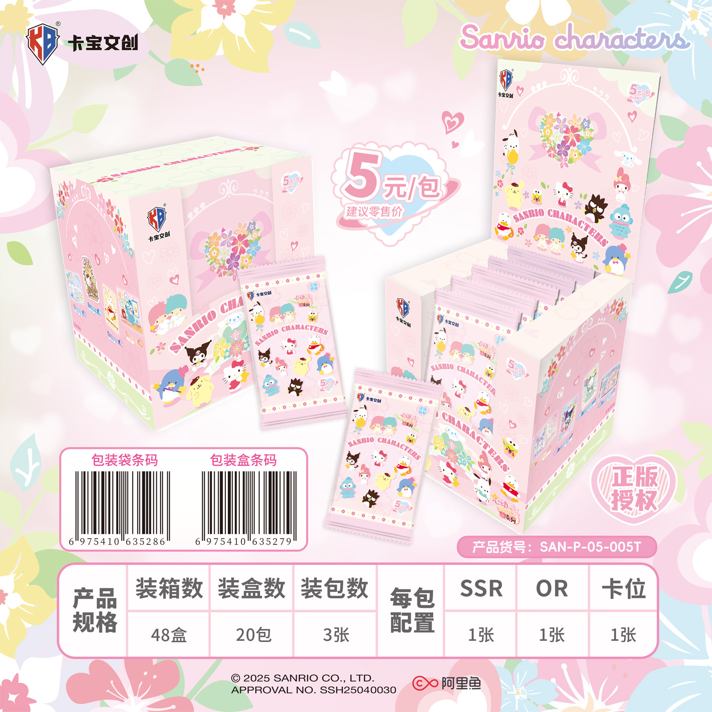 卡宝文创卡心动wink第五弹5元包