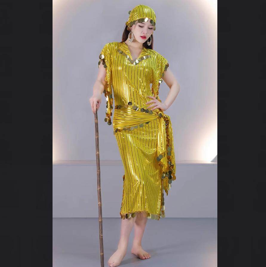 舞娘埃及款袍子Saidi藤杖舞民俗