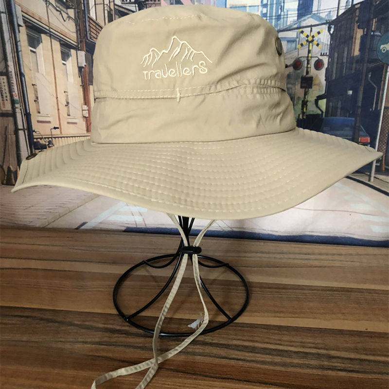 户外渔夫帽男女夏季遮阳防晒速干防水可折叠钓鱼帽太阳帽防紫外线