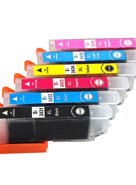 适用爱普生Epson T2431 XP-55 XP750 XP760 XP850打印机墨盒黑色