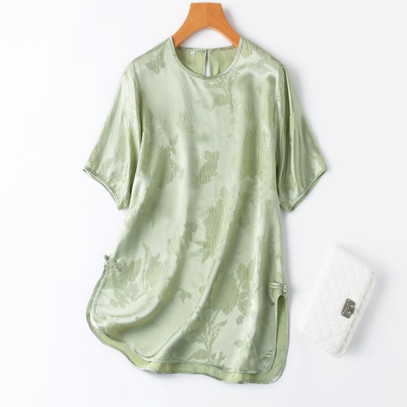 福利！中式30姆米重磅真丝T恤