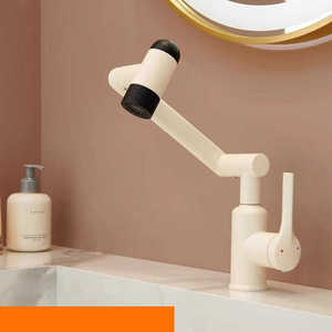 万向旋转卫生间浴室龙头洗脸盆洗手阳台洗衣池冷热不锈钢水龙头
