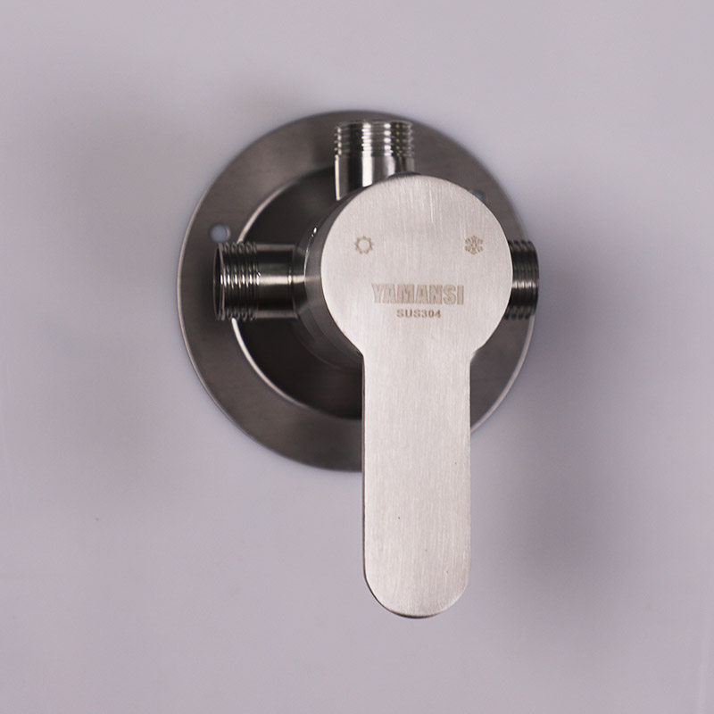 304不锈钢明装淋浴混水阀冷热龙头太阳能热水器水龙头明装水龙头