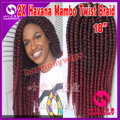 Havana Mambo Twist Braid braiding twist hair 两股扭博辫 脏辫