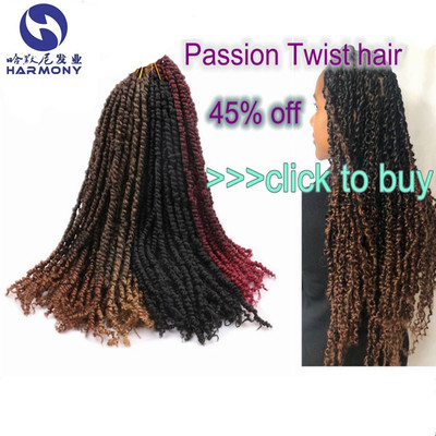 化纤扭辫低温阻燃扭曲假发辫子扭驳辫脏辫雷鬼发卷passion twist