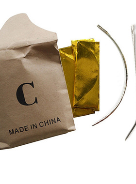 弯针 弧形针C型针T型针I型针J型针12支一包 WEAVING NEEDLE价