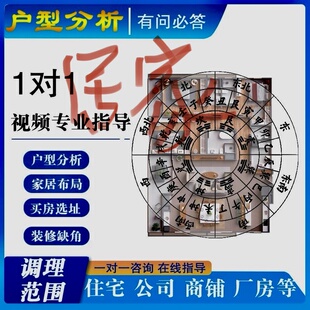 户型图分析看布局选房买房办公商铺住宅装修缺角风景山水源文件