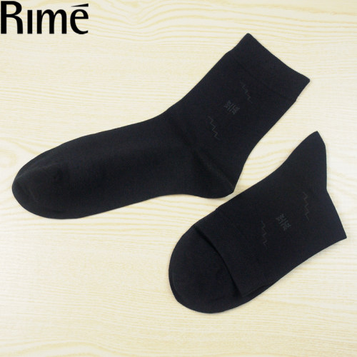 rime德绒商务休闲防臭中筒袜短袜