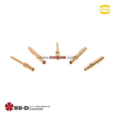HARTING浩亭 09670008576 工业级D-SUB压接针公针