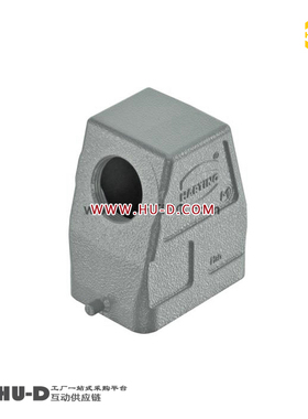 HARTING浩亭重载外壳19300060546 Han 6B 上壳边出线M25高结构