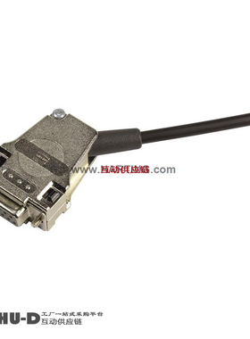 HARTING浩亭09670090334工业级D-SUB金属外壳边出线