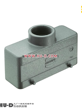 HARTING浩亭重载外壳19300241422 Han 24B 上壳顶出线M32低结构