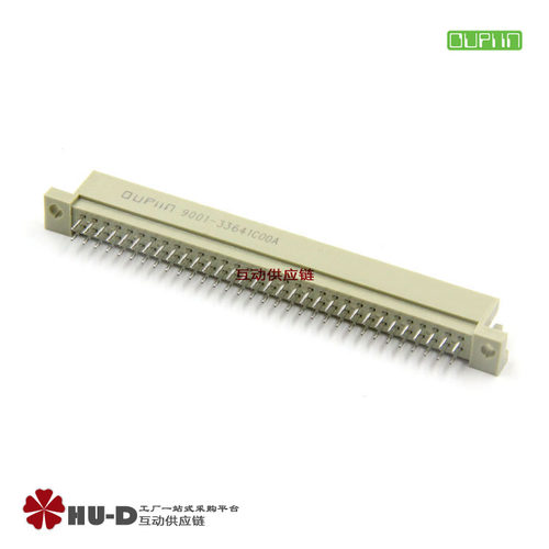 台湾欧品连接器 欧式插座 9001-33641C00A 2排64直针 DIN264 公头