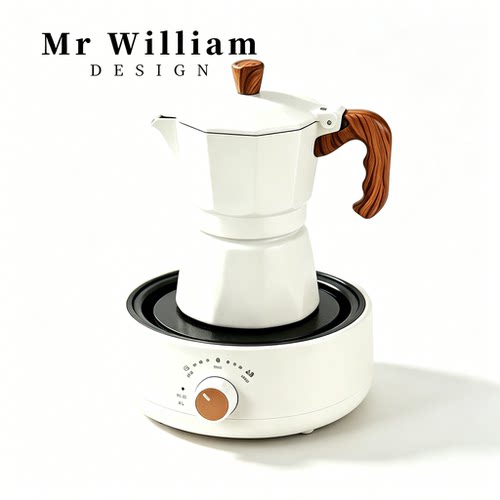 MRWilliam双阀摩卡壶咖啡壶