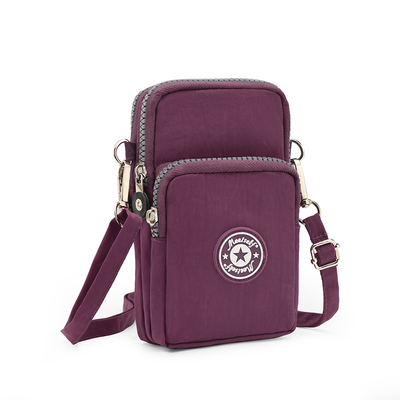 新品手机包女斜挎包大屏手机袋零钱包挂脖手腕包跑步竖款迷你小包