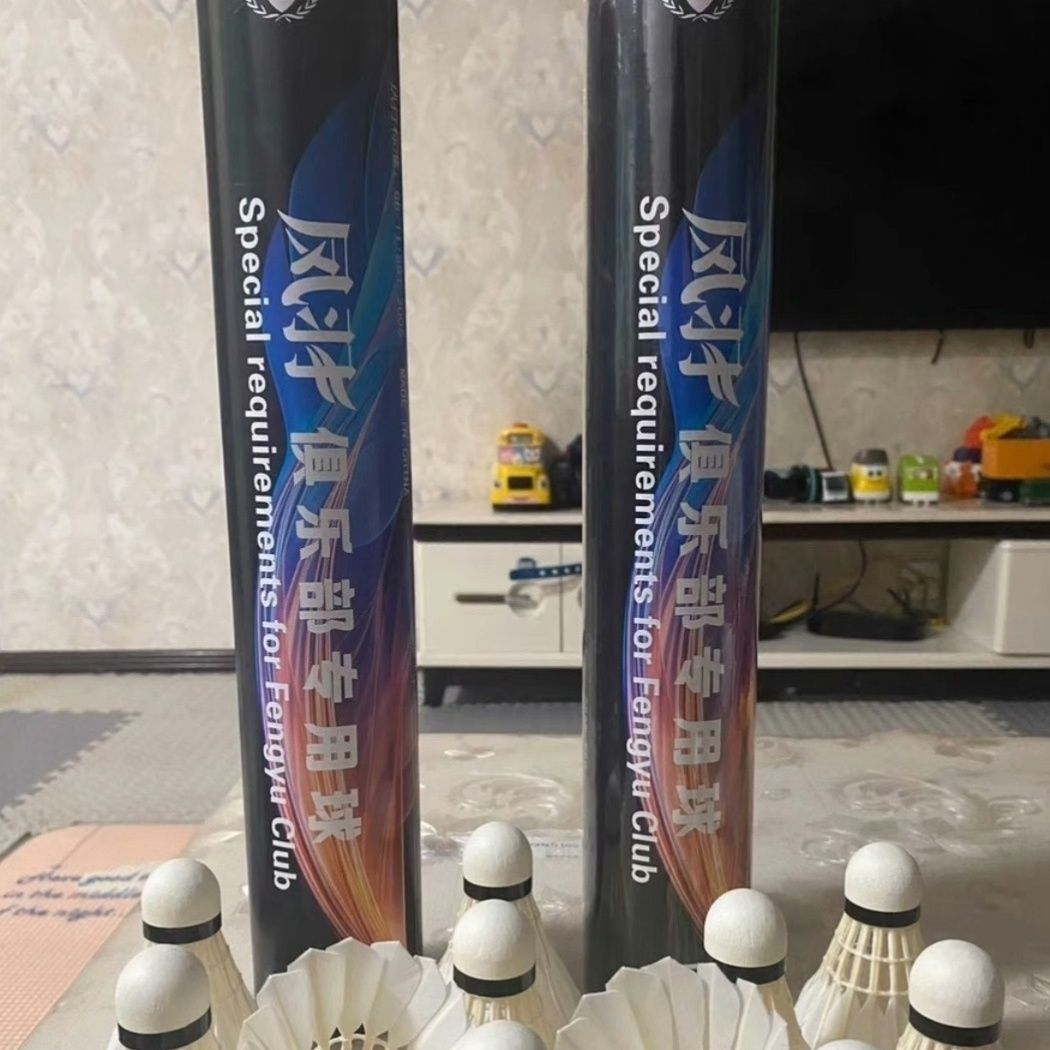 鹅毛大方对标yy03羽毛球室外耐打训练比赛飞行稳定用球