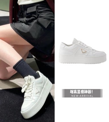 ZHOU买手店｜女士新款三角标运动休闲鞋