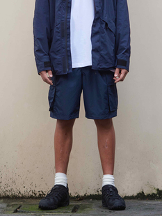 rip Dicros Cargo Shorts 潮物Woo 刺绣口袋五分短裤 Wildthings