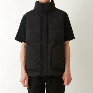 Down 白山立领羽绒服马甲 Vest Taion Mountaineering White