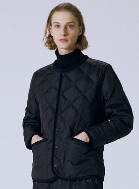 国内现货 Taion 104CI 25AW  体温撞色轻质保暖圆领羽绒服外套潮