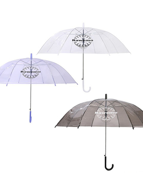 【特价】Raw Emotions 24SS Clear Plastic Umbrell 透明太阳雨伞