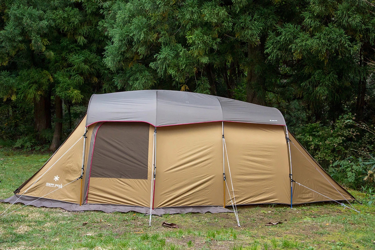 SnowPeak屋型帐篷户外露营透气