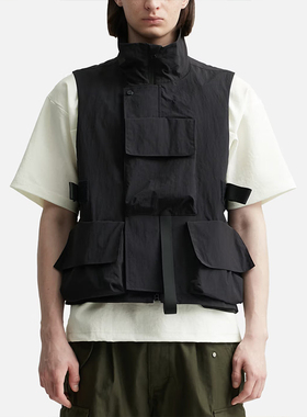 Meanswhile Black Body Armor Vest 多口袋户外战术机能马甲外套