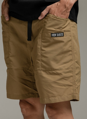 现货 Ben Davis Supplex Shorts 速干防泼水防晒户外五分短裤男女