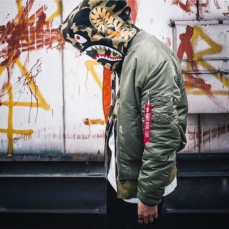 Alpha飞行员夹克棉服外套