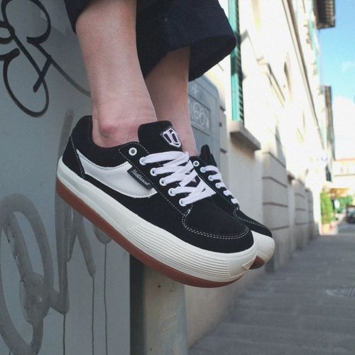 Североволно -эспрессо замша толстая нижняя ретро бархатная кожаная сшива