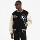 24FW Represent Jacket 字母刺绣羊毛保暖棒球服飞行员夹克外套潮